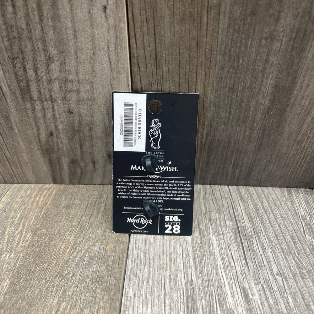 Hard Rock Cafe Pin - Ringo Starr Peace Love Tampa Florida LE Sig Series 28 - Picture 3 of 5